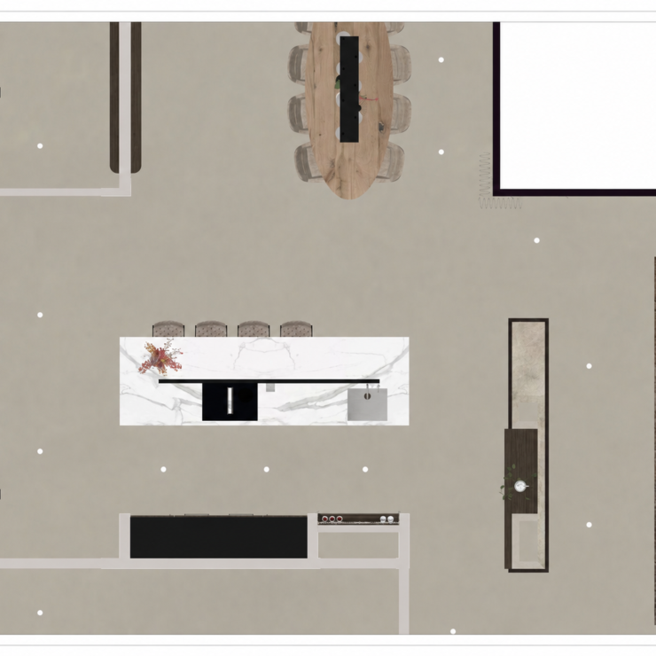 3D ontwerp maatwerk interieur in Brabant
