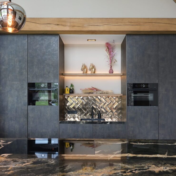 Maatwerk keuken met hout