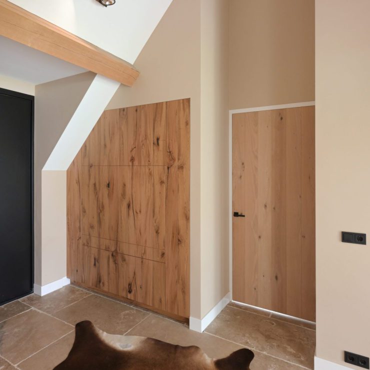 houten kastenwand