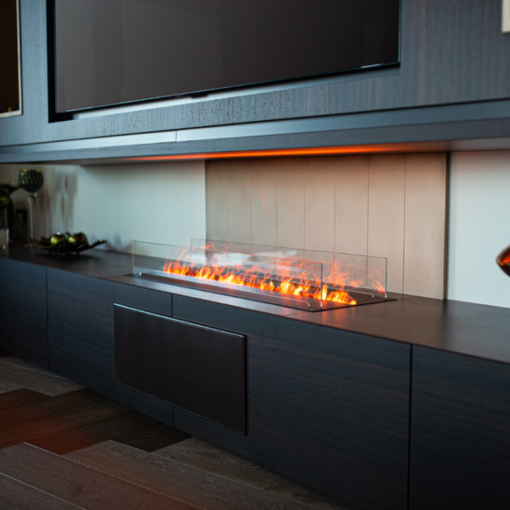 luxueus haardmeubel