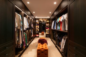 luxueuze garderobekasten met ledverlichting