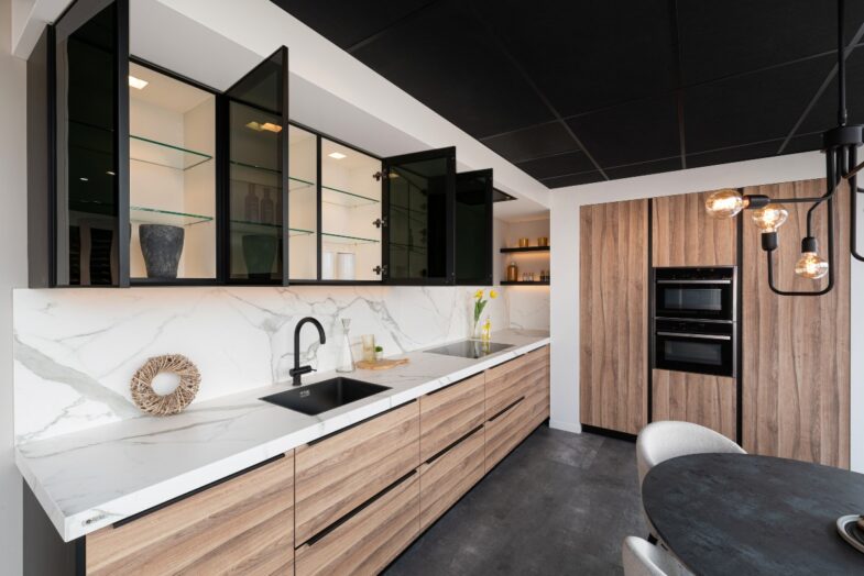 Moderne showroomkeuken