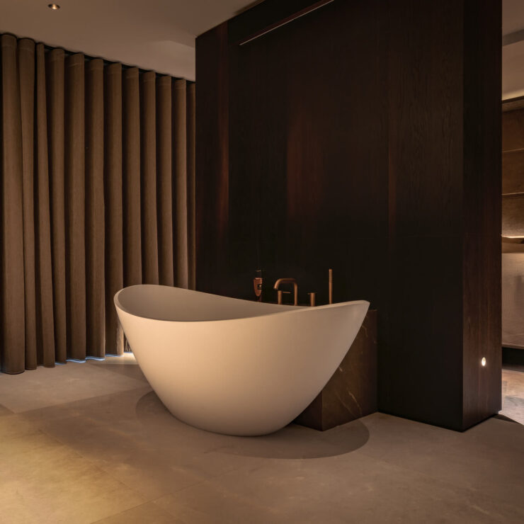 Badkamer met meubel