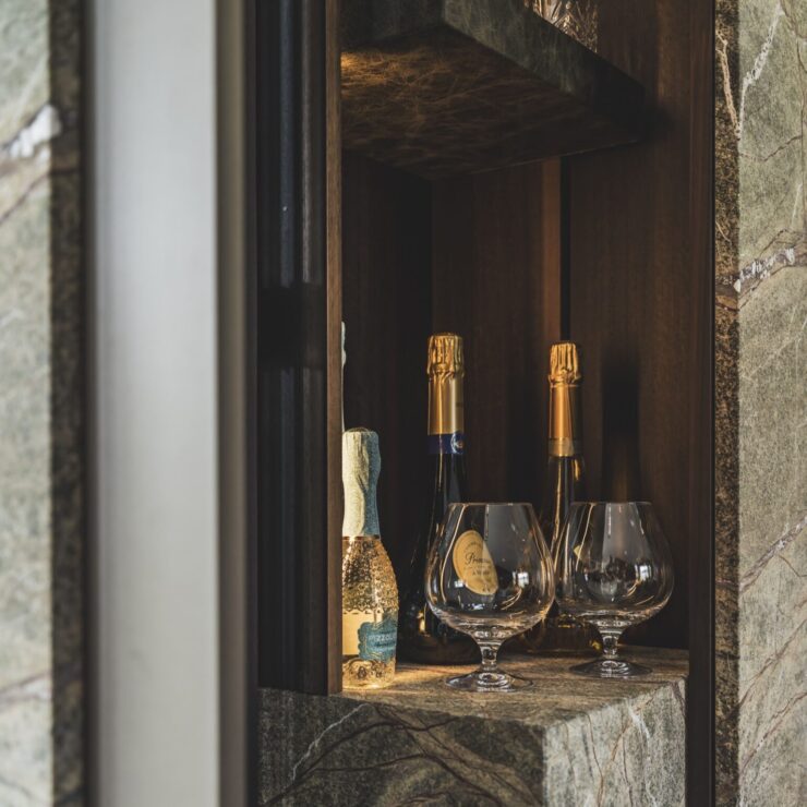 detailfoto van minibar