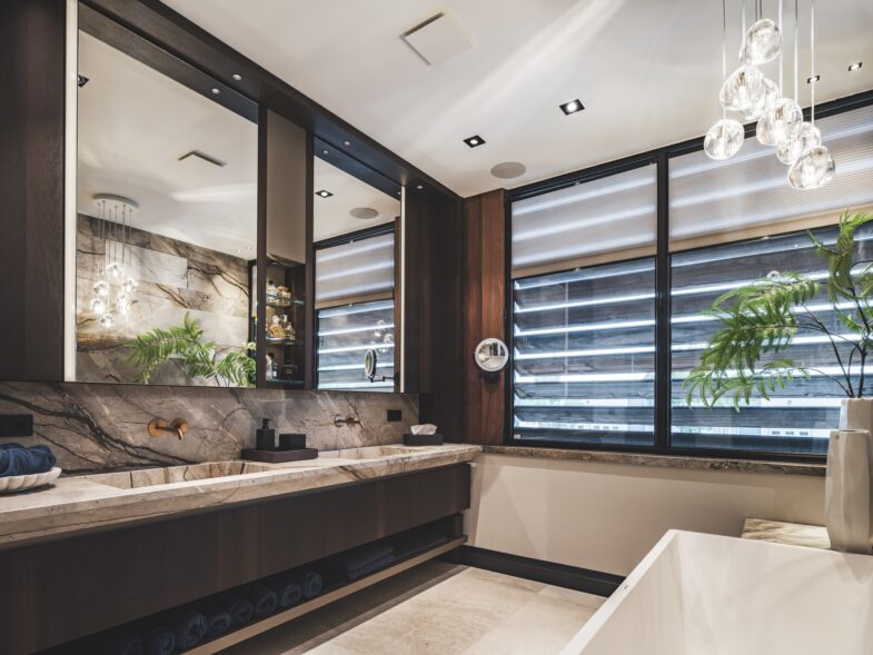 badkamer met natuurlijke materialen