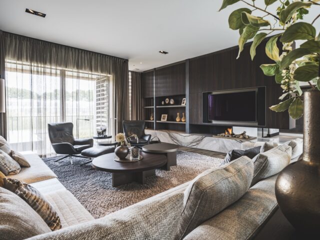 Woonkamer met TV-meubel
