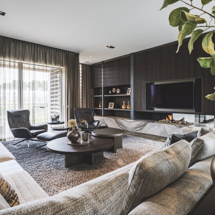 Woonkamer met TV-meubel