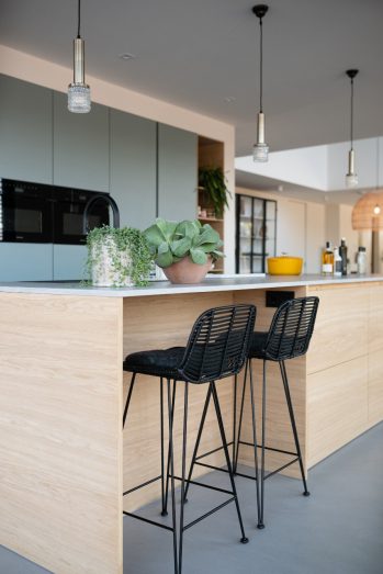 kookeiland met bar
